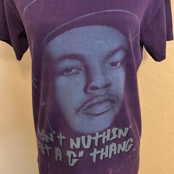 Dr Dre Ain’t Nuthing But A G Thang Purple Graphic Shirt - Picture 4 of 10